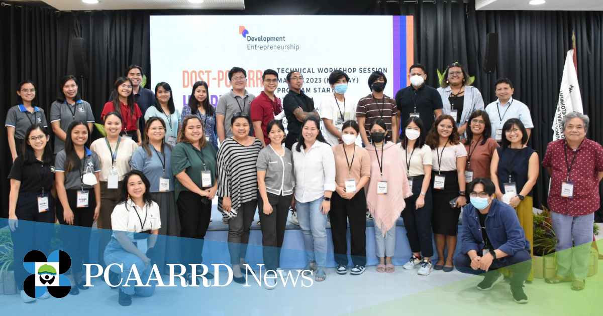 DOST-PCAARRD and The Asia Foundation conduct technical workshop session of the development entrepreneurship hybrid course